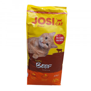 Josera JosiCat Tasty Beef 15kg +3kg DĀVANĀ!